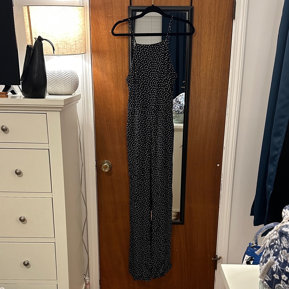 Abercrombie & Fitch Black and White Jumpsuit